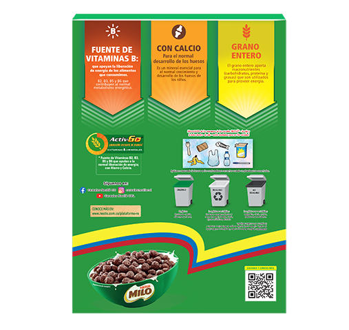 Cereal Milo cajita