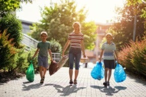 
ACTIVIDADES PARA QUE TUS HIJOS APRENDAN A REDUCIR LA CONTAMINACIÓN
