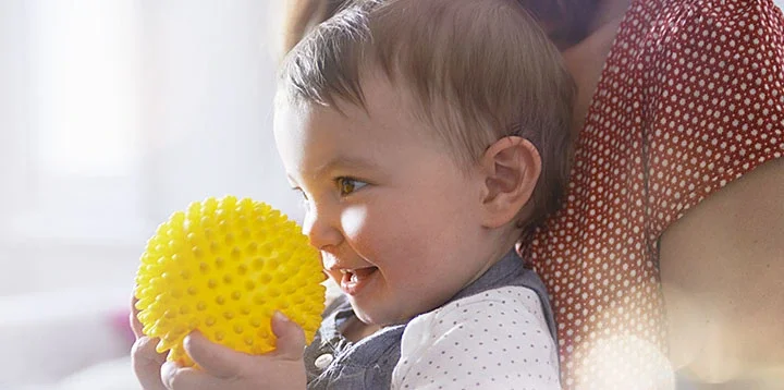 Juegos de pelotas para bebés