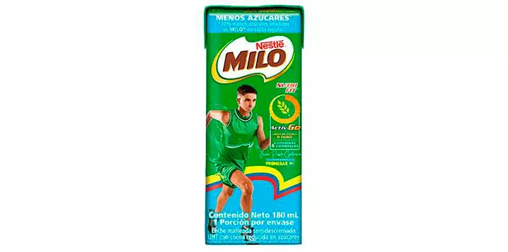 Caja de MILO® NUTRI-FIT® que complementa el entrenamiento de los atletas