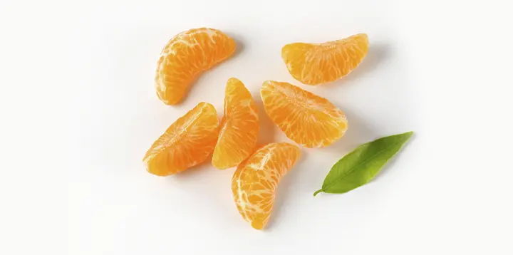 mandarina fruta alta en calcio
