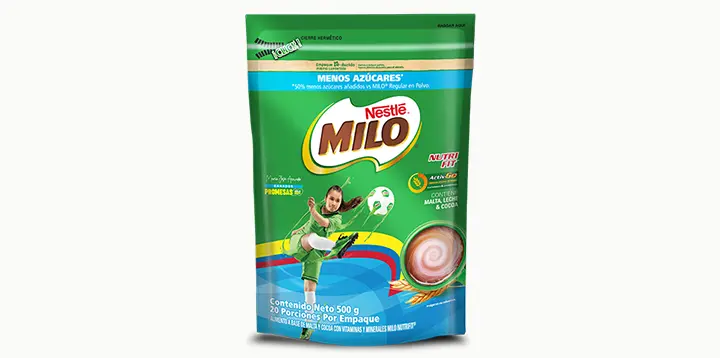 Presentación de MILO® NUTRI-FIT® que es un alimento con fósforo para tus hijos