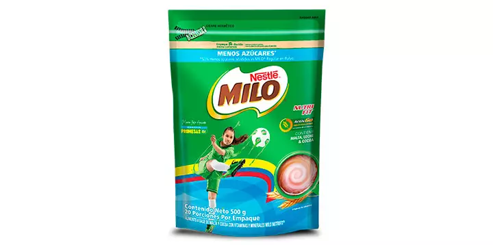 ​ Presentación de MILO® NUTRIFIT para preparar en desayunos de cumpleaños nutritivos   ​