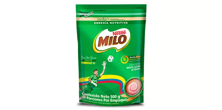 Presentación de MILO® en polvo