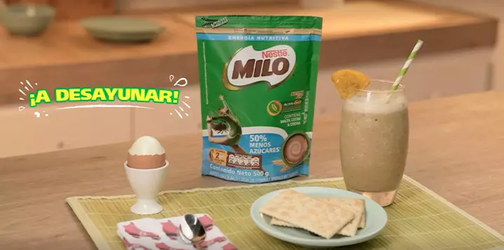 MILO® Lulada es perfecta para las meriendas o desayunos de tu hijo 