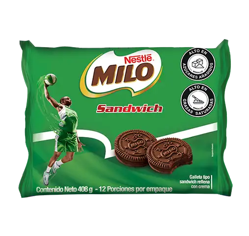 
GALLETAS MILO® SANDWICH
