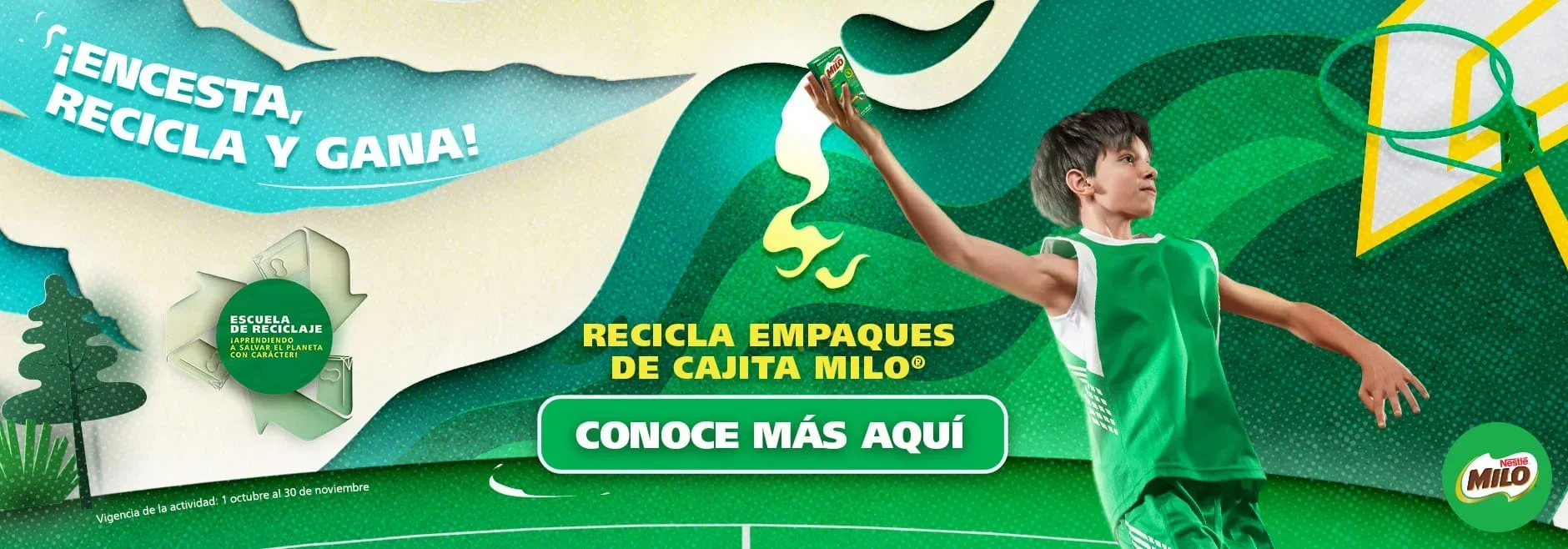 banner escuela de reciclaje