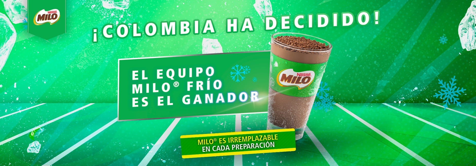banner ganador caliente frio