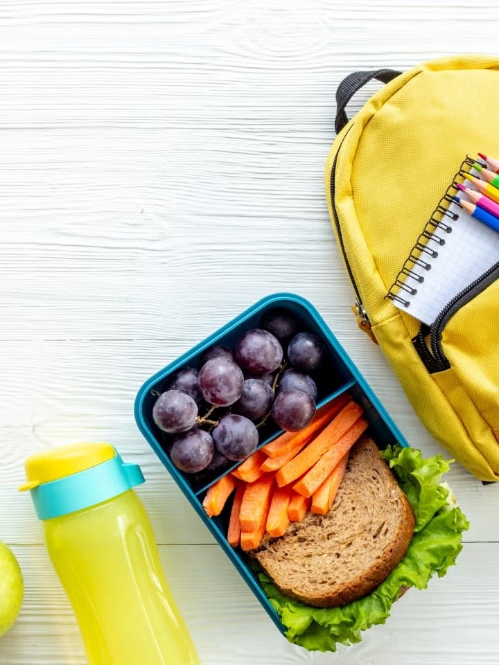 
 Ingredientes que debes incluir en una lonchera balanceada para niños
