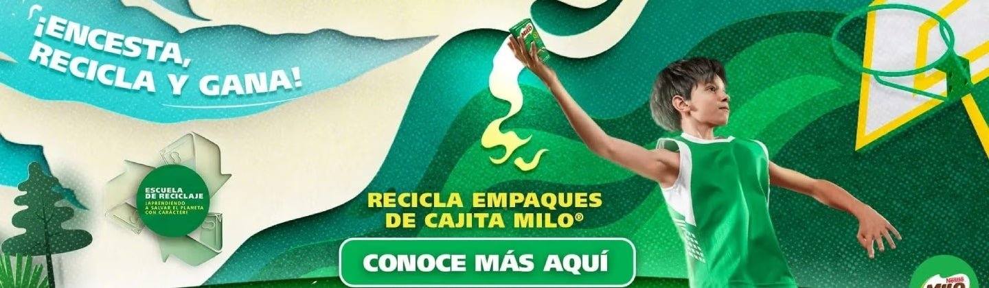 
Escuela de Reciclaje MILO®: ¡Deporte y Sostenibilidad!
