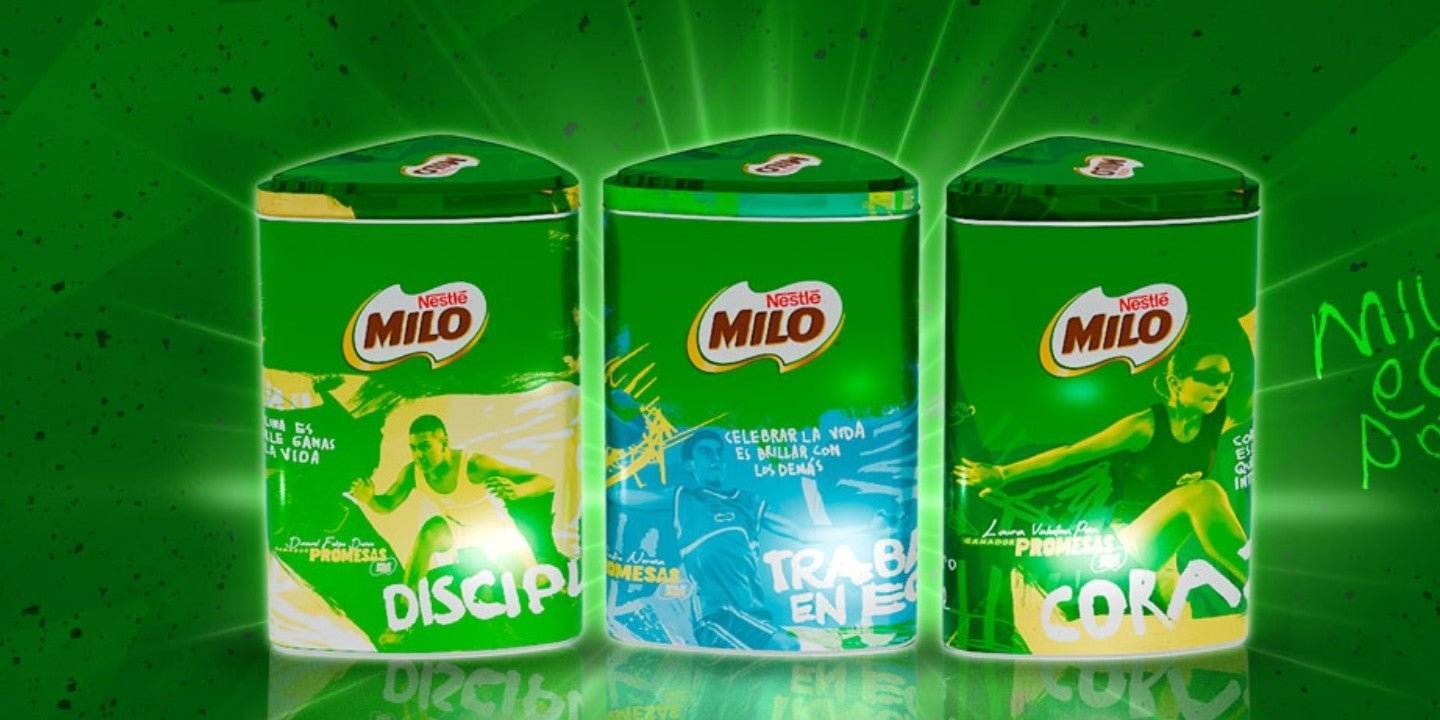 Latas MILO®: historia, creatividad y celebración